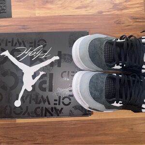 Jordan 4 Retro Black and Anthracite